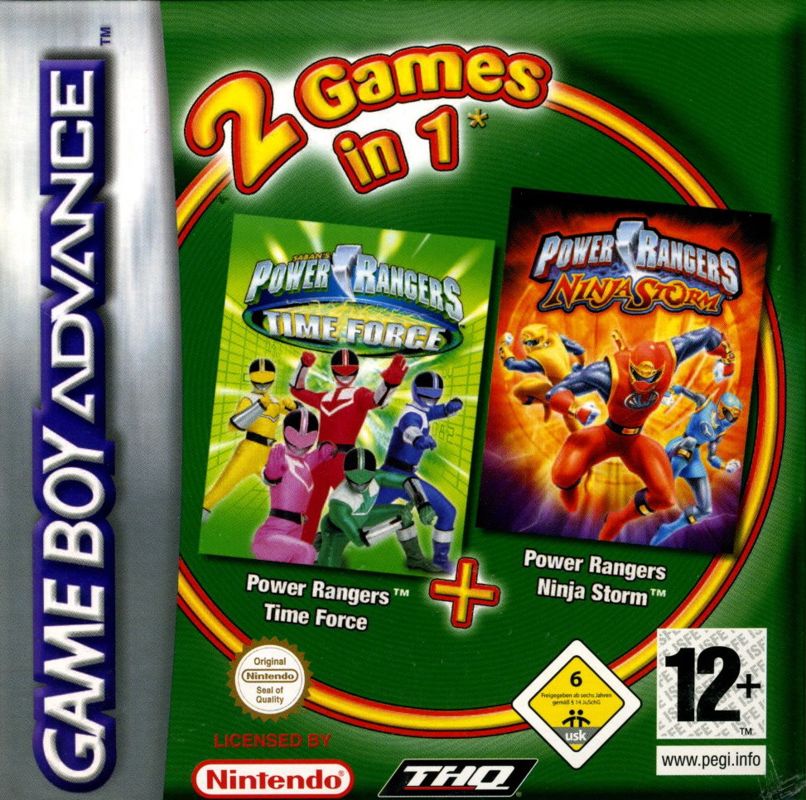 2 Games In 1: Spongebob Movie & Freeze Frame box art for GameBoy Advance